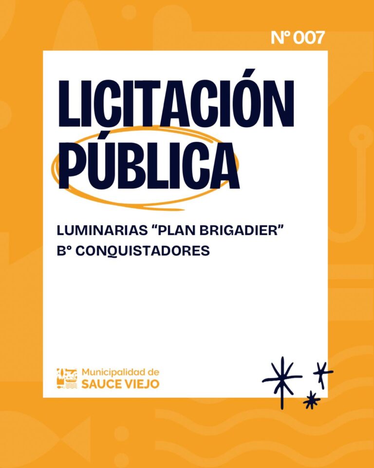 LICITACIÓN PÚBLICA N° 7