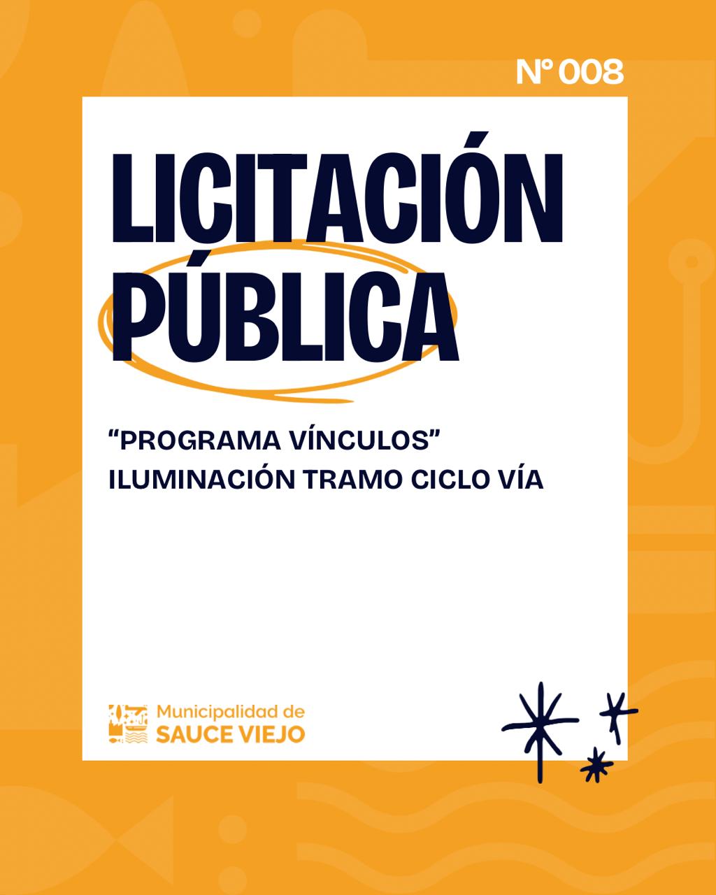 LICITACIÓN PÚBLICA N° 8