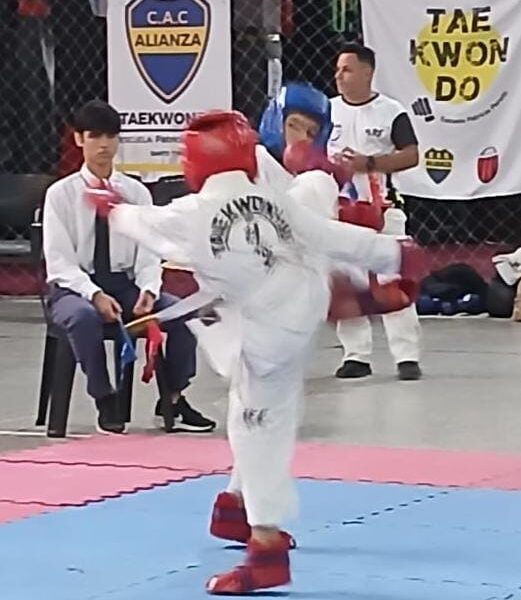 Orgullo sauceño en el podio de la competencia de Tae Kwon Do