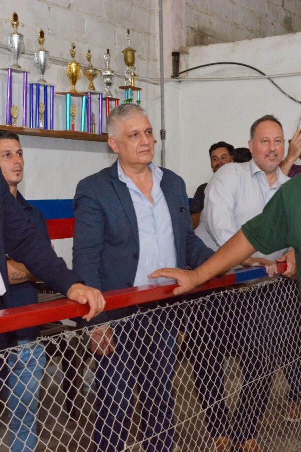 Nuevo playón deportivo para la Vecinal Dr. Manuel Gálvez