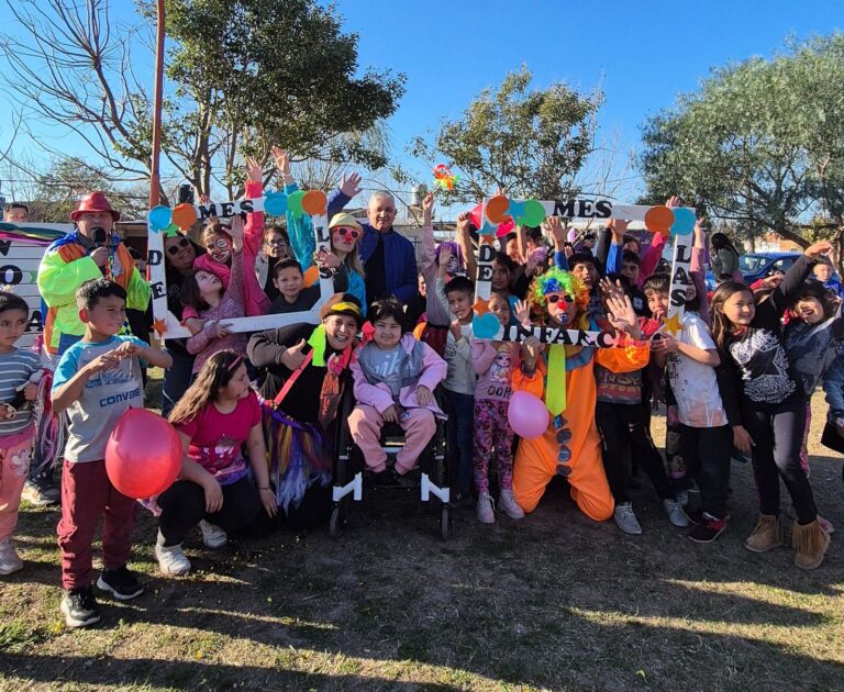 CONTINÚAN LOS FESTEJOS DEL MES DE LAS INFANCIAS EN SAUCE VIEJO